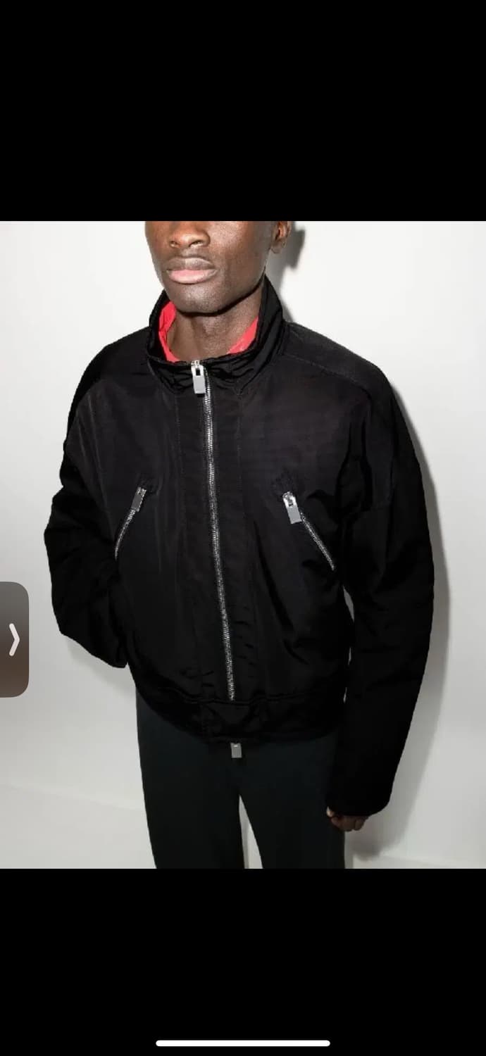 알릭스 1017ALYX9SM 로고 하이넥집업자켓 블랙XL 상품이미지3