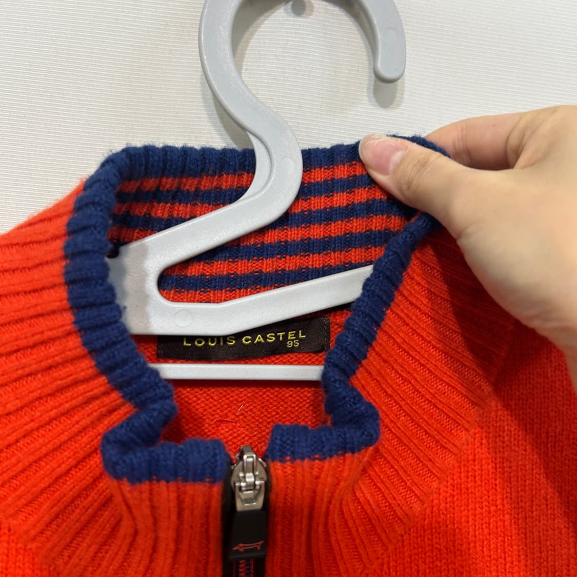 루이까스텔 남성 니트 조끼 95 상품이미지2