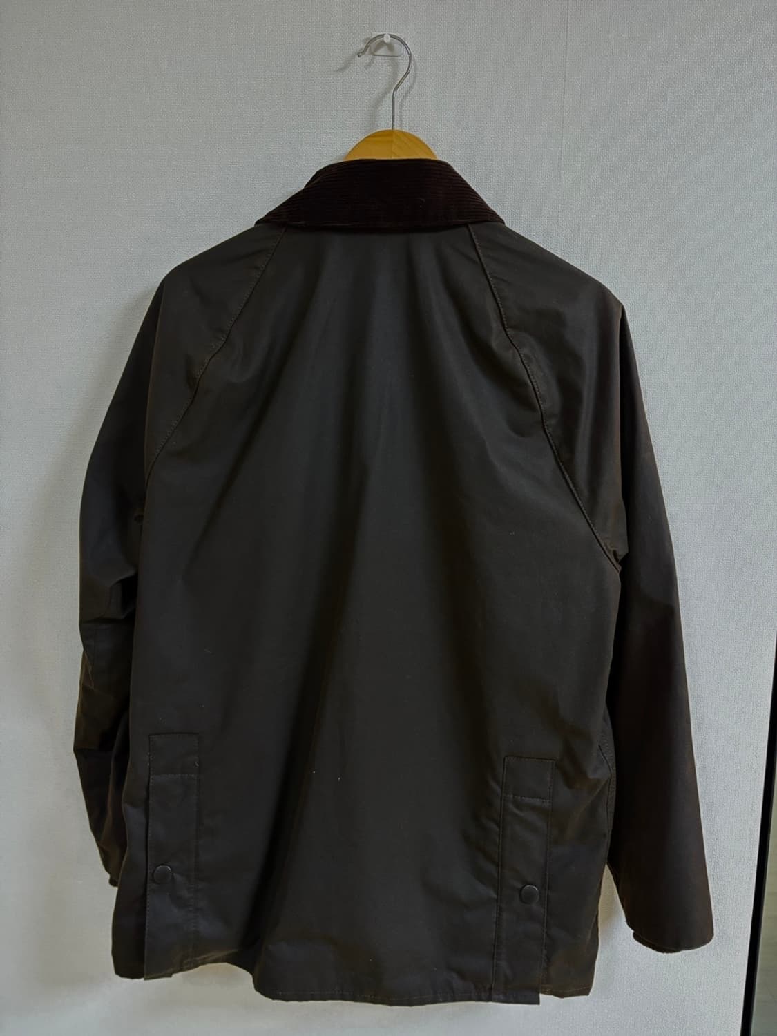 Barbour 바버 비데일 남성용 왁스 자켓 (올리브, 38) 상품이미지2