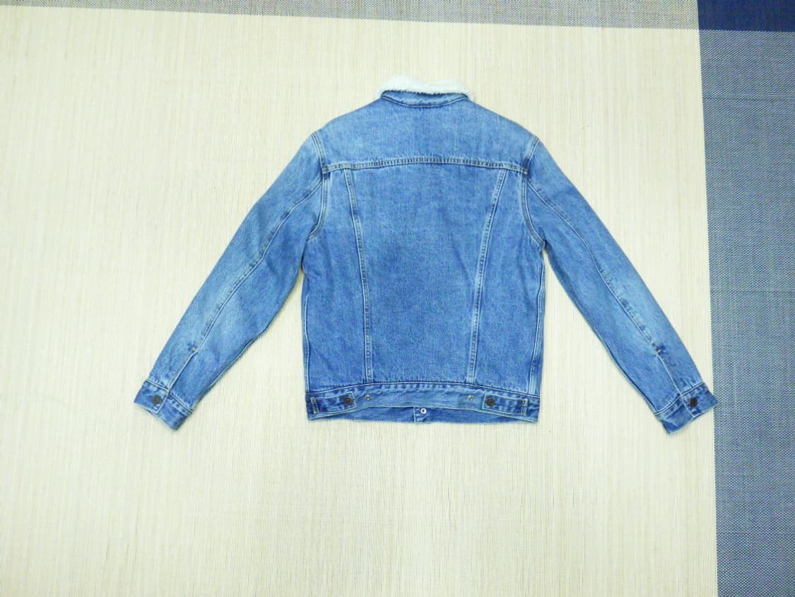 (S/90) 리바이스 Levis 양털 청 데님자켓 상품이미지2