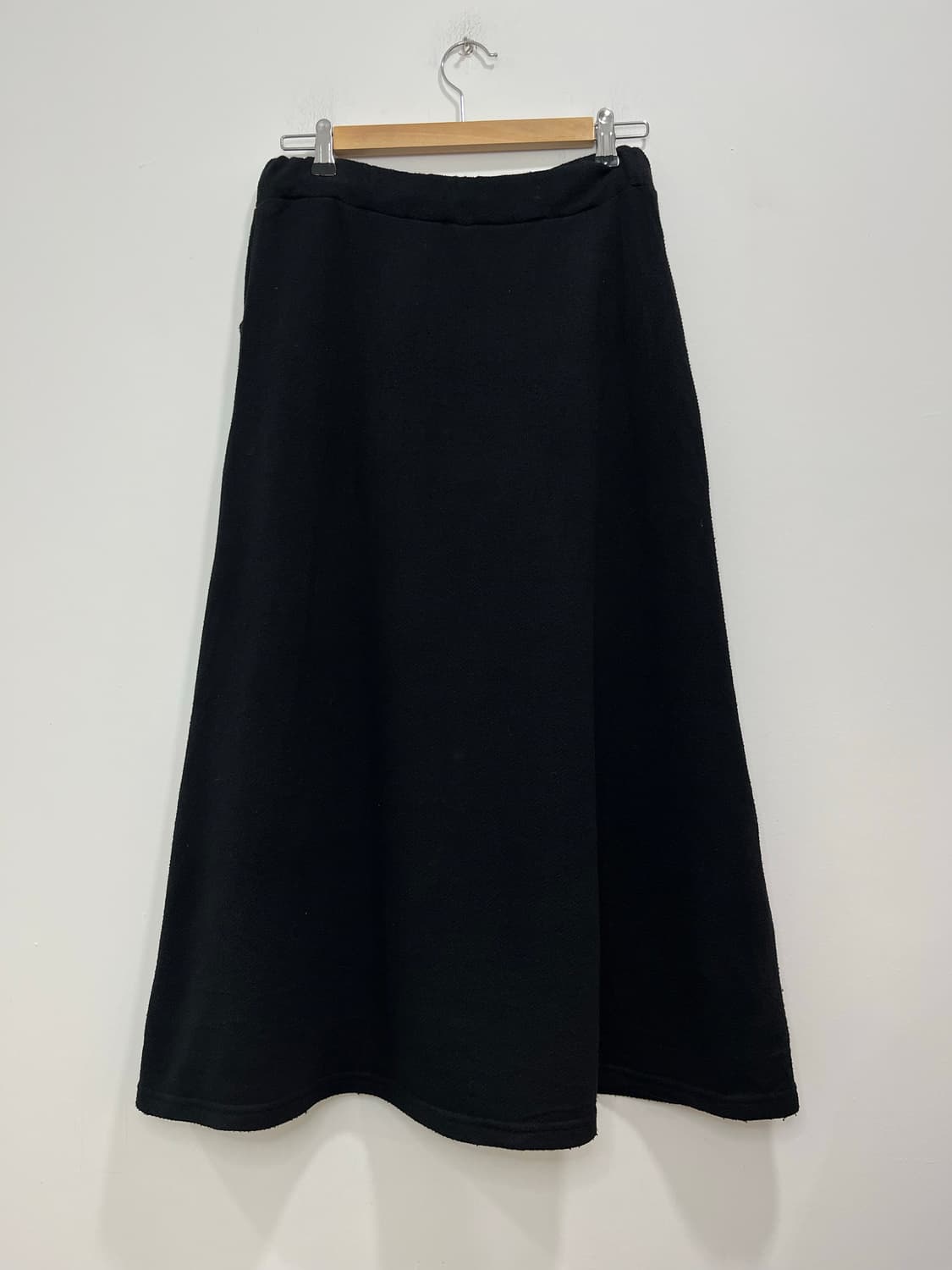 컨버스 올스타 로고 자수 플래어 롱스커트 상품이미지5