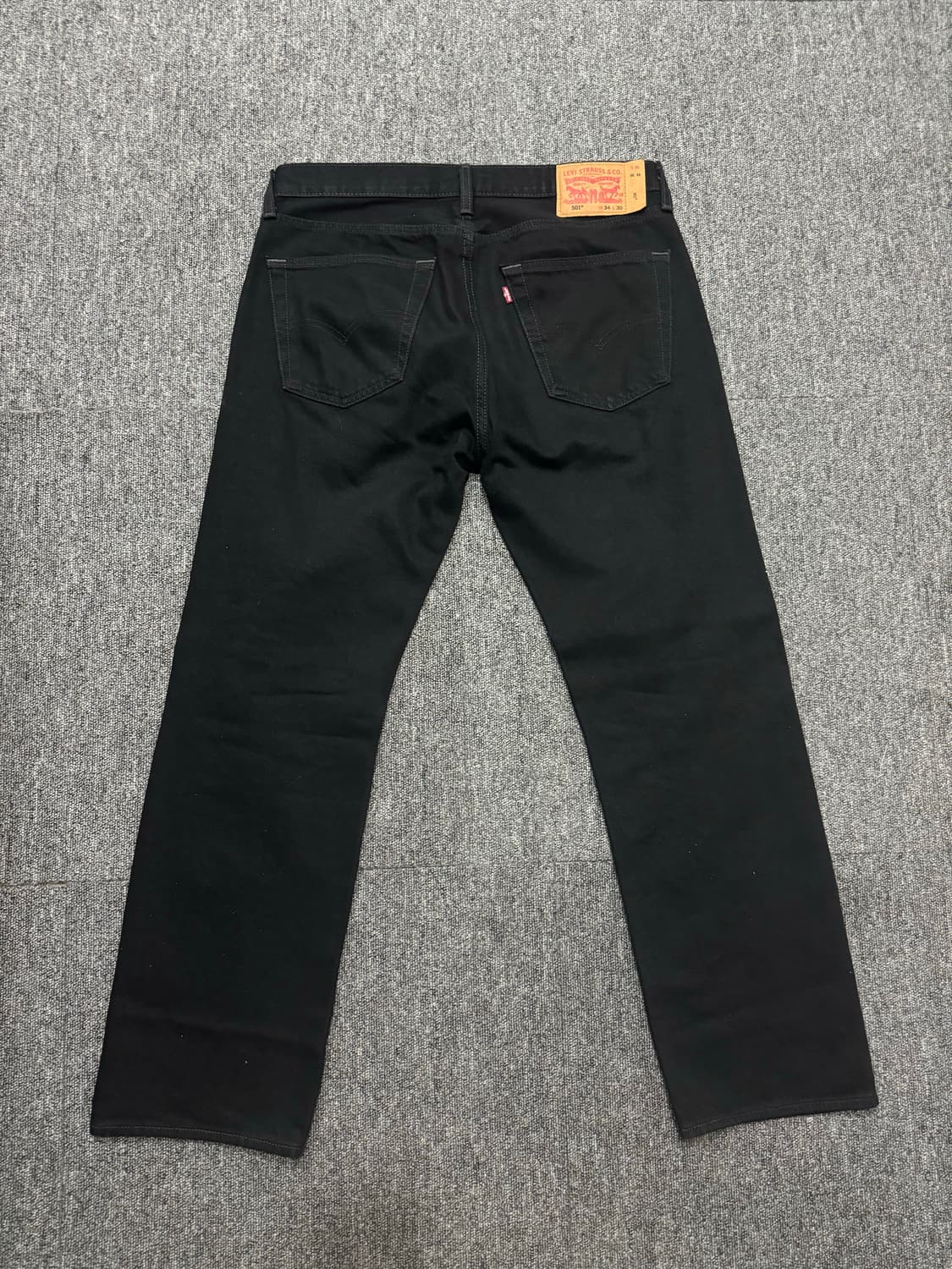 리바이스 501 블랙 BK BK 데님 상품이미지4