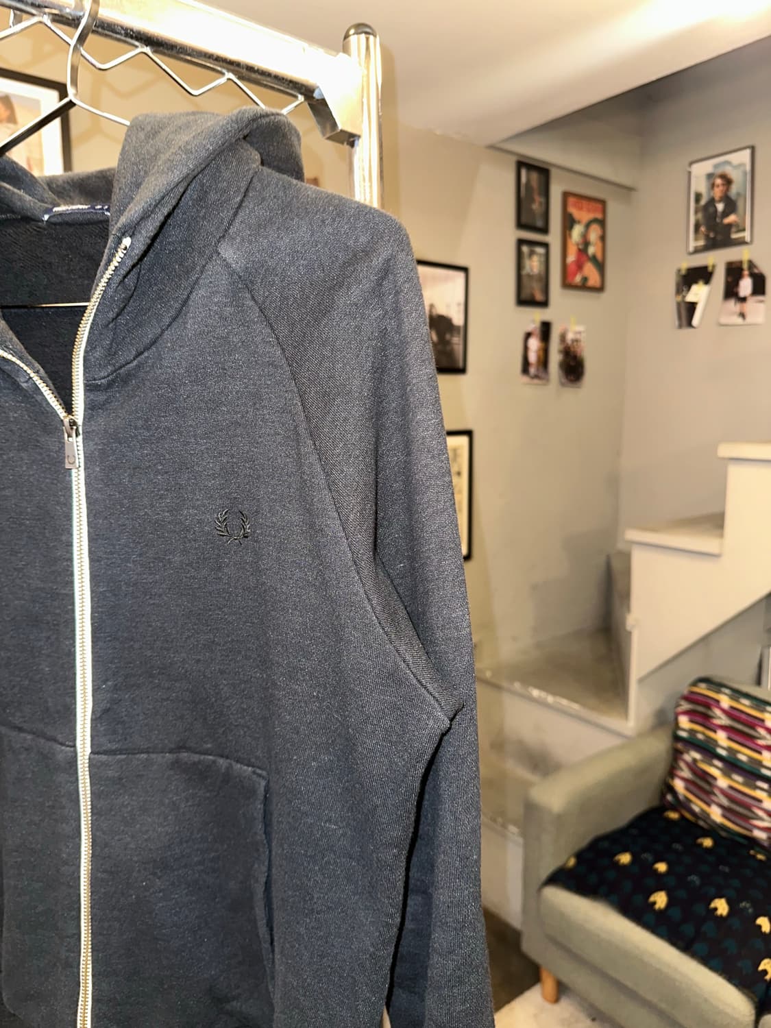 Fred Perry Japan line logo hood zip-up 상품이미지6