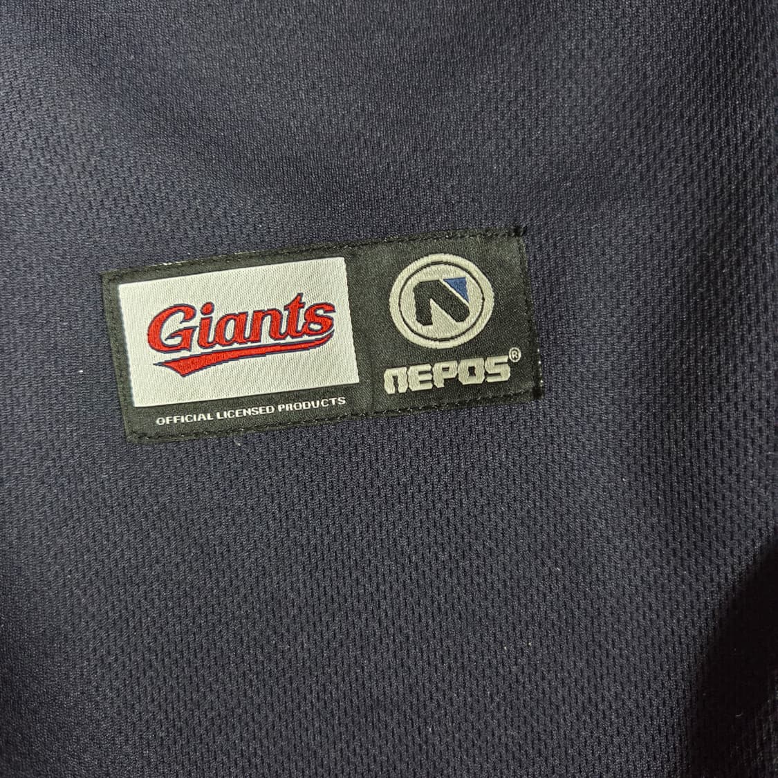 ✨ (바배) 롯데자이언츠 노마킹 네이비 원정 야구 유니폼  상품이미지4