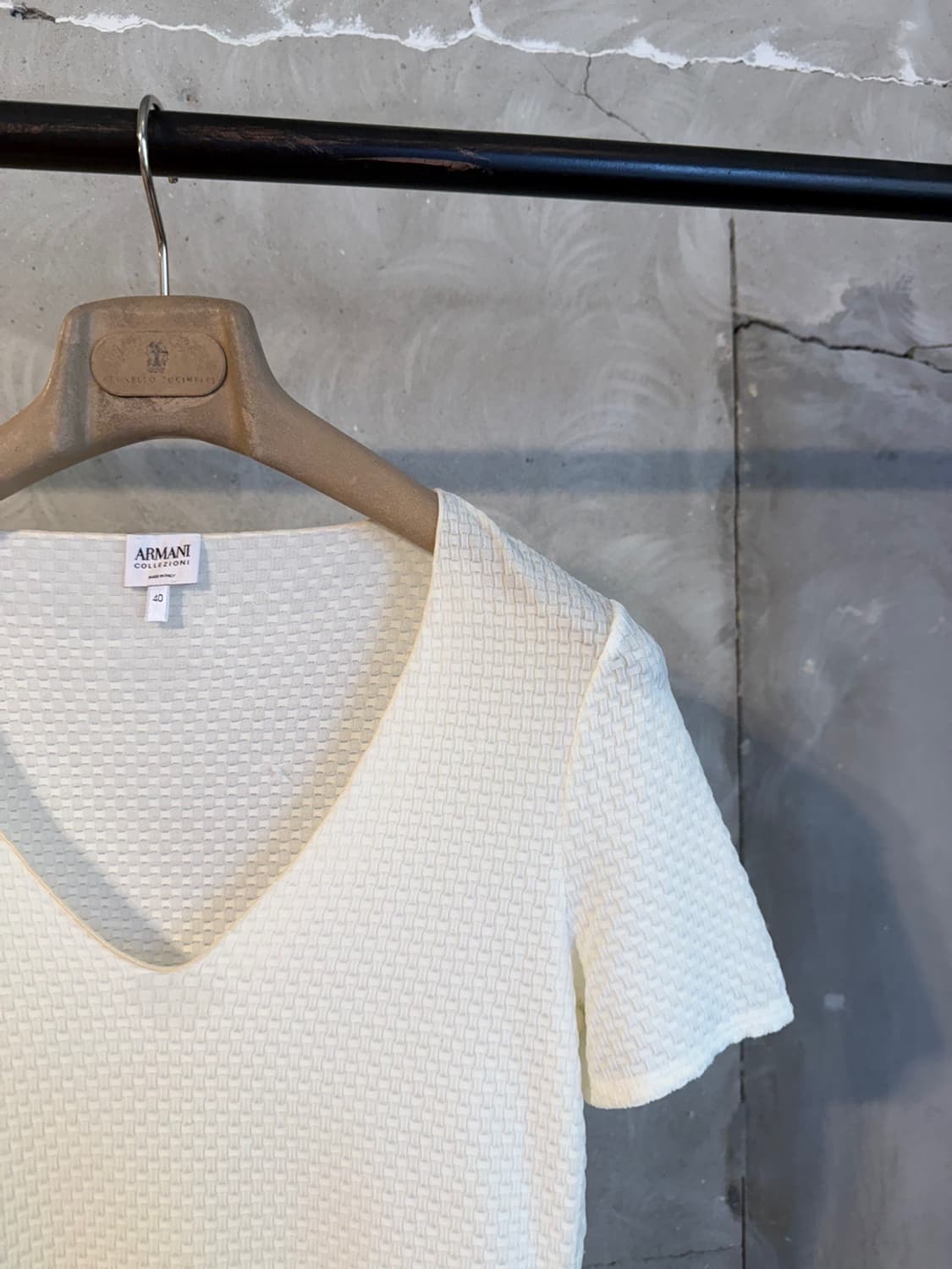 아르마니 꼴레지오니 와플 티셔츠 55 상품이미지4