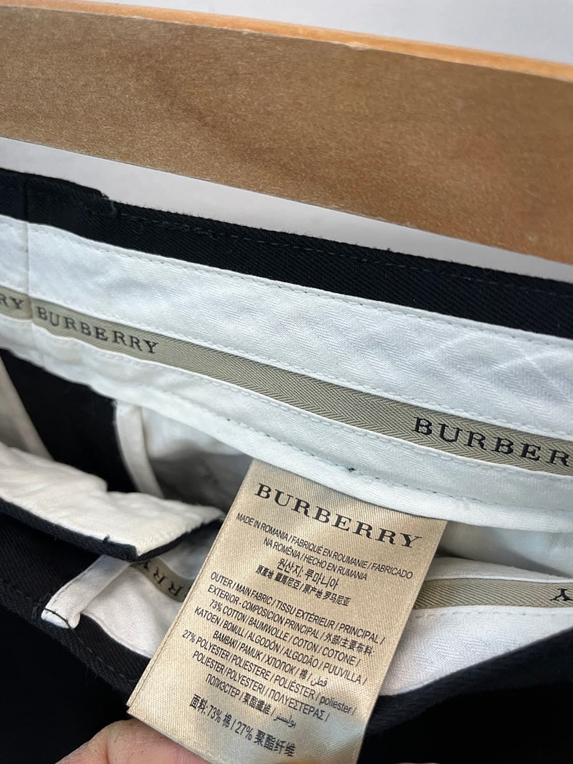 29) 버버리 와이드 치노팬츠  상품이미지8