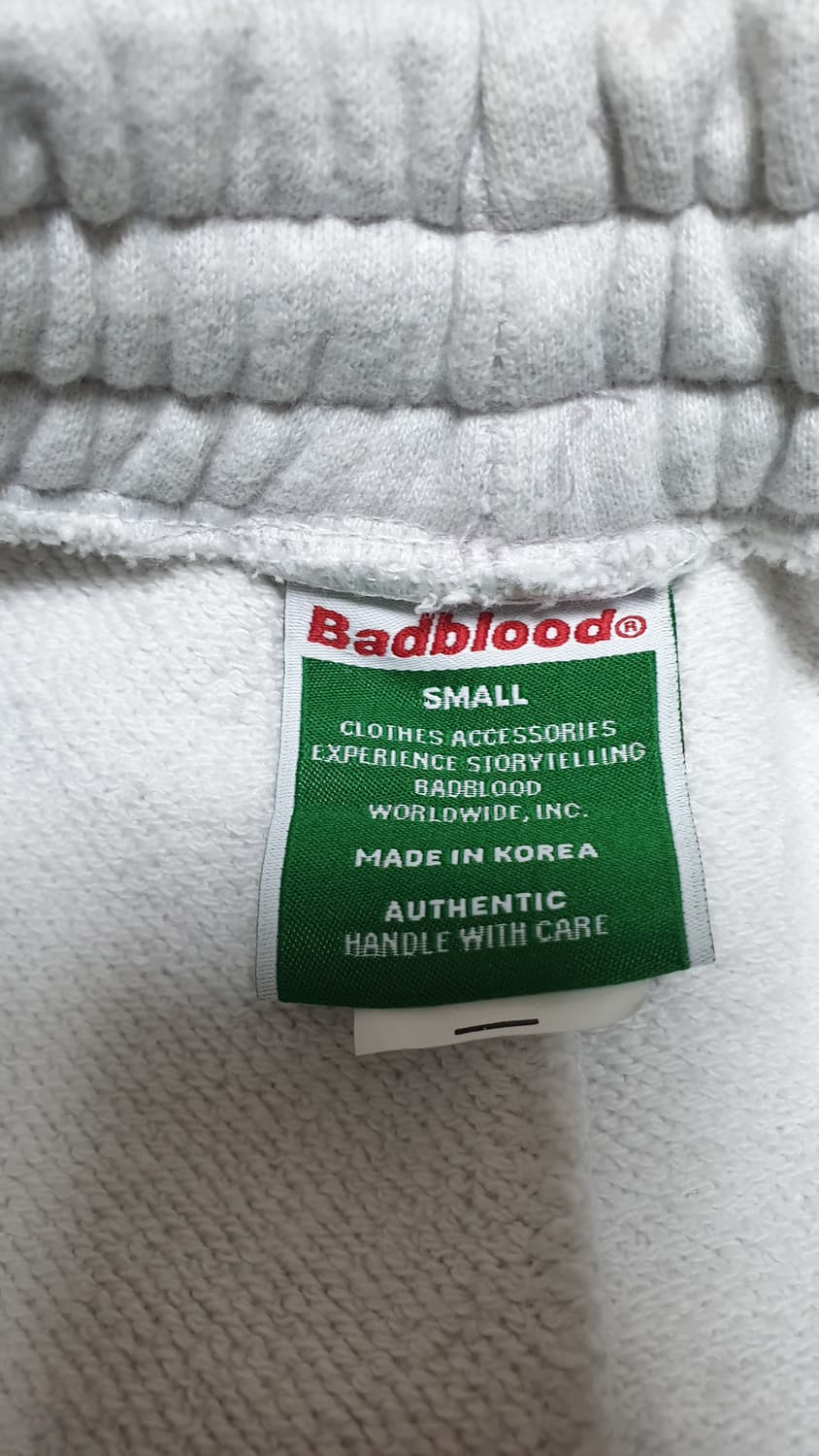 BADBLOOD 트레이닝 바지 라이트그레이 S사이즈 상품이미지5