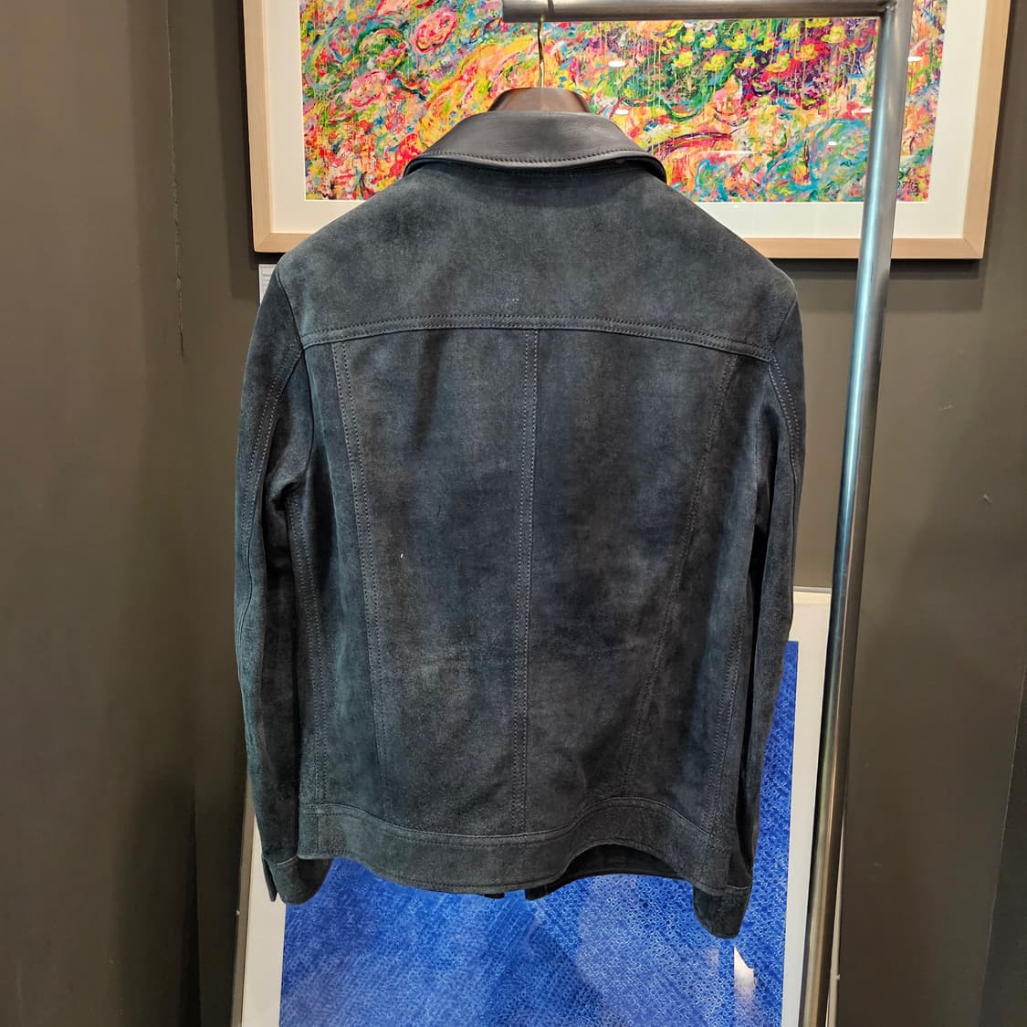 톰포드 캐시미어 스웨이드 4포켓 트러커 자켓 상품이미지3