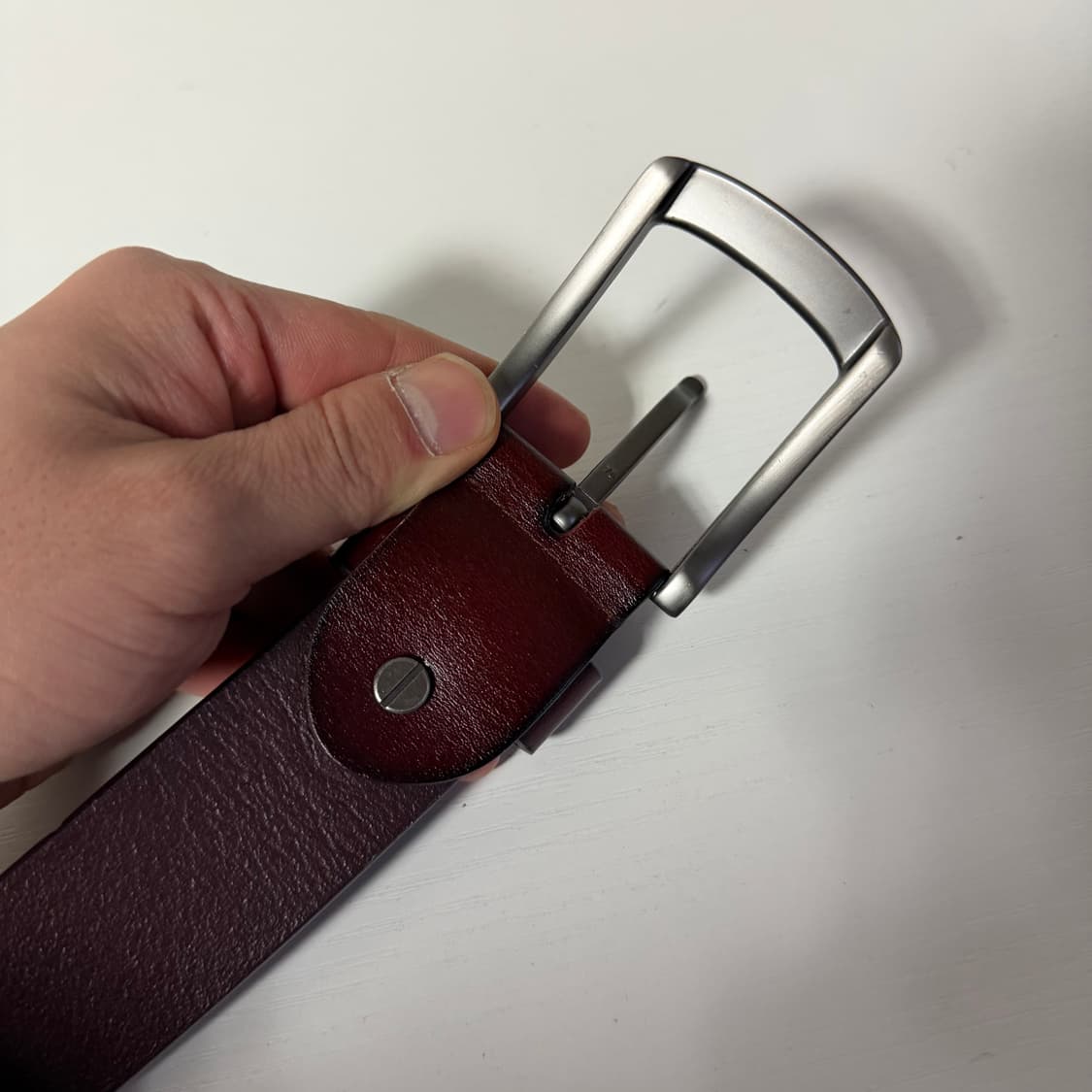 리바이스 가죽 벨트 브라운 상품이미지3