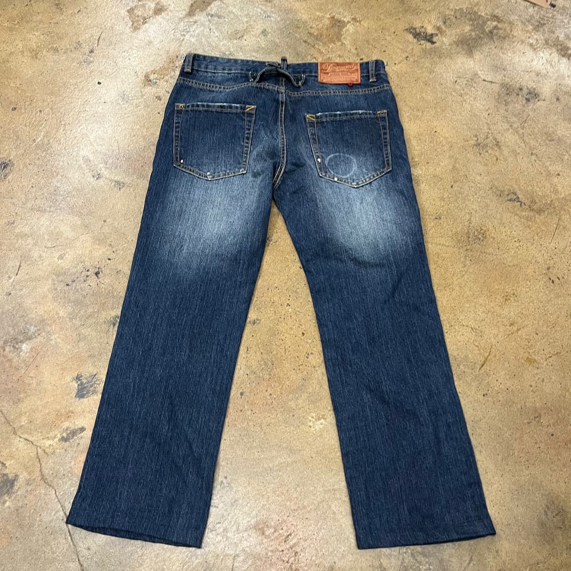 [정품/48] 디스퀘어드2 청바지 데님 페인트 워싱진 b8 상품이미지3