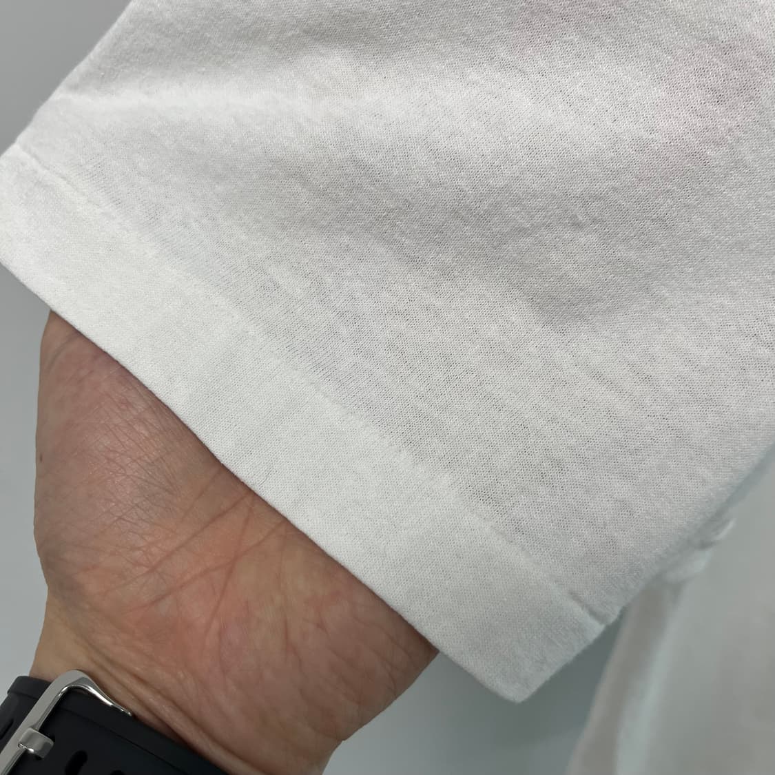 [L] 90s 헤인즈 May's Fudge 빈티지 그래픽 반팔 티셔츠 상품이미지4