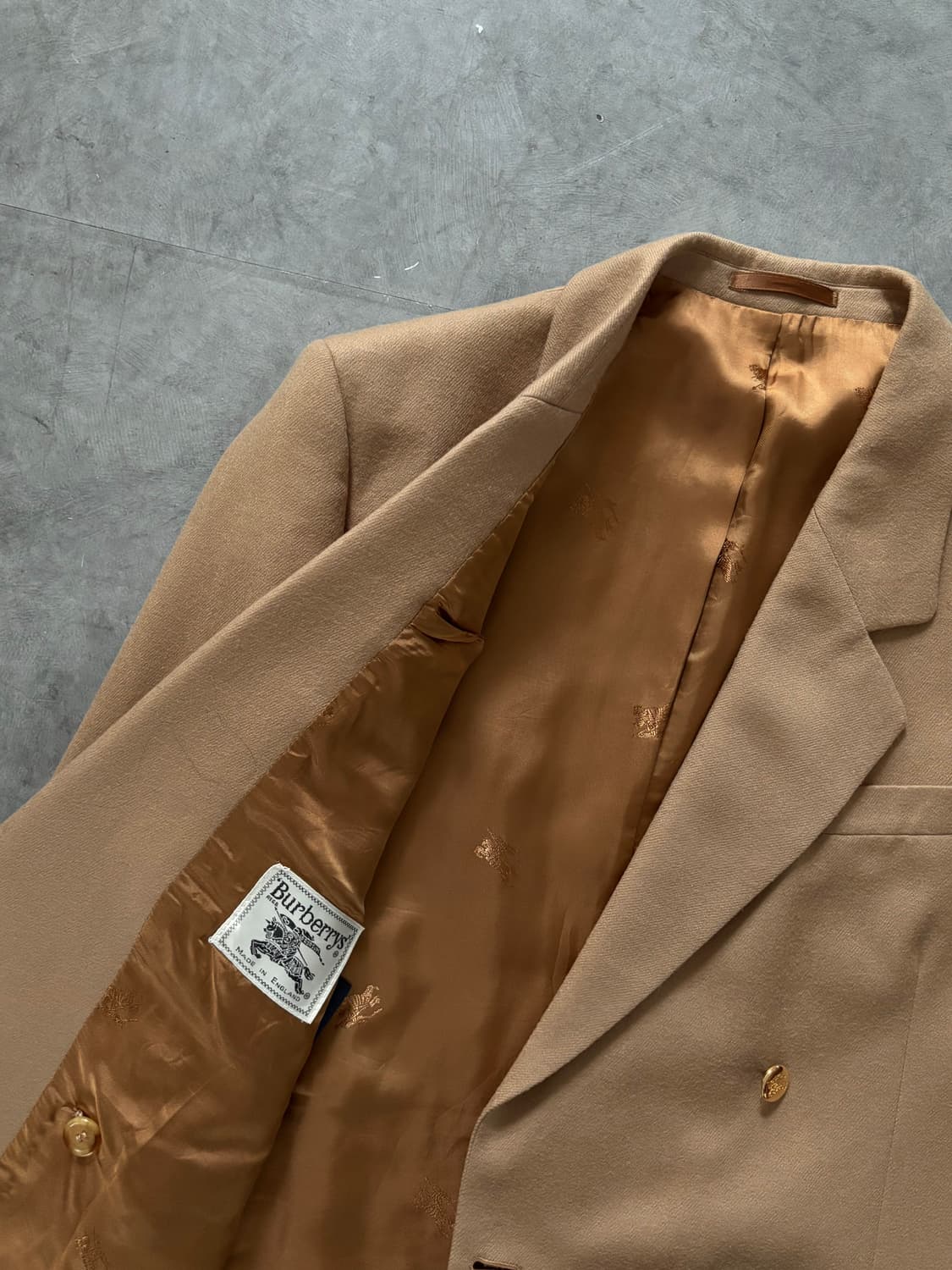 Burberry 버버리 금장 더블 울 블레이저 자켓 상품이미지4