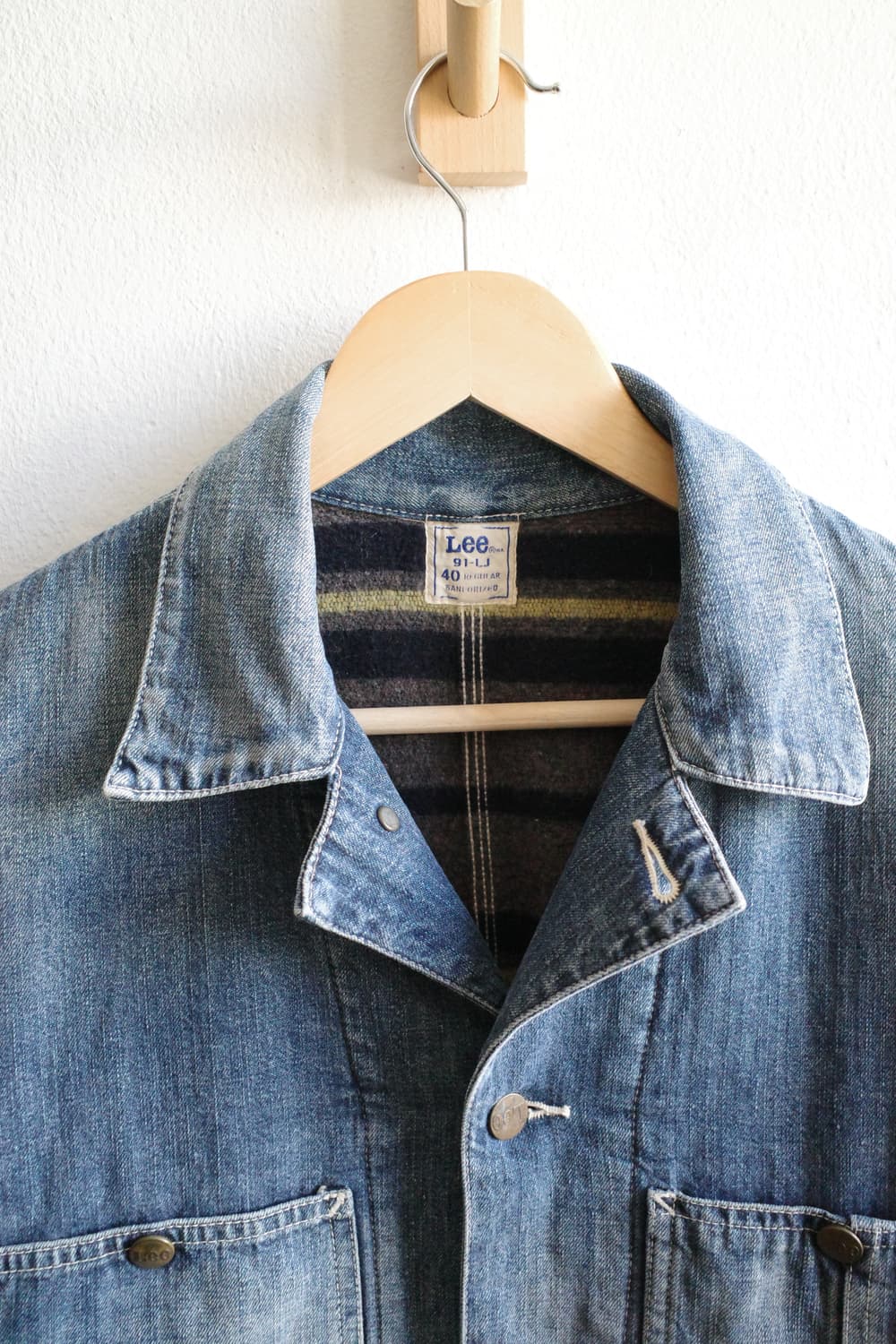 리 91-lj 데님 커버올 자켓 상품이미지5