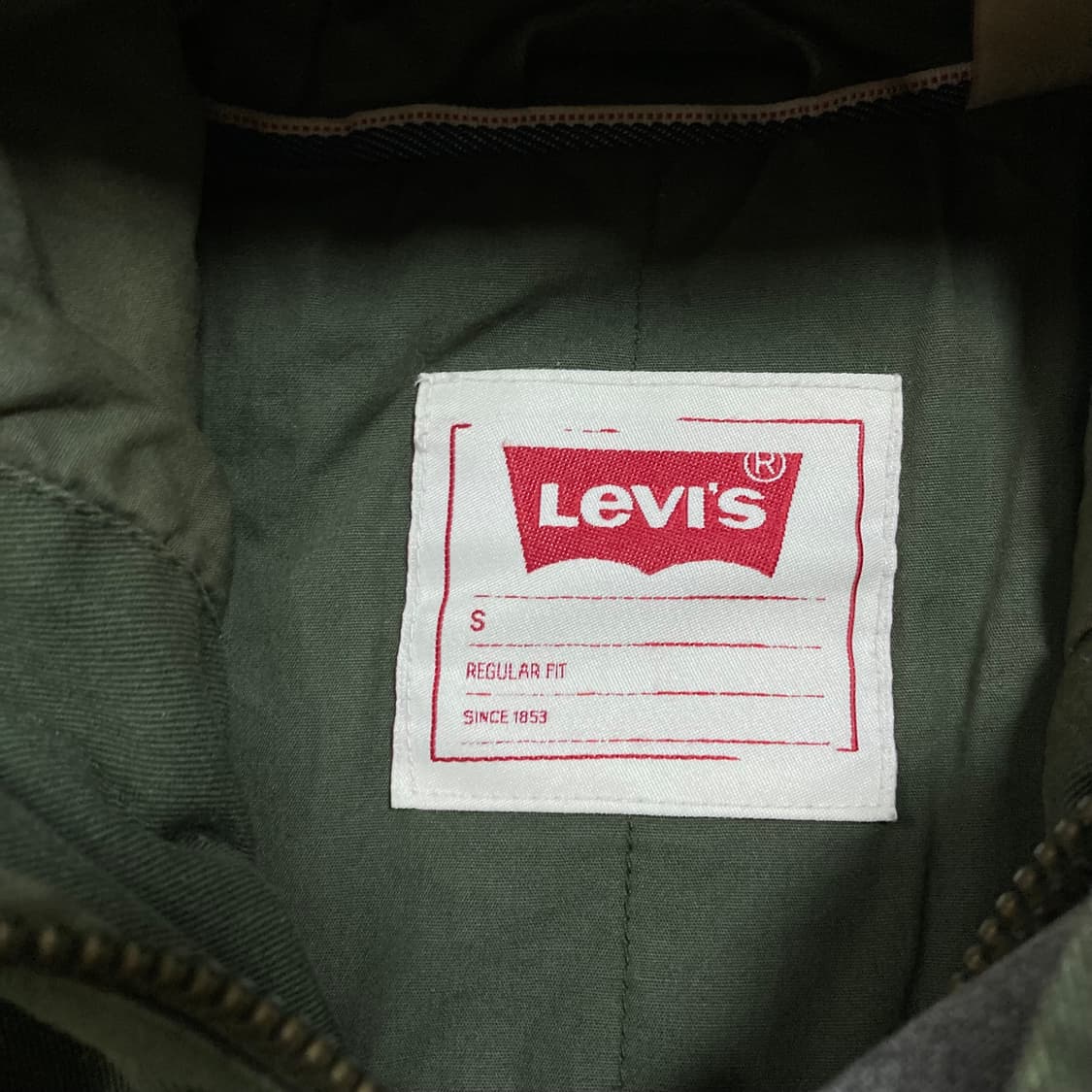 리바이스 프랑스 해군 N-1 카키 덱 자켓 상품이미지3