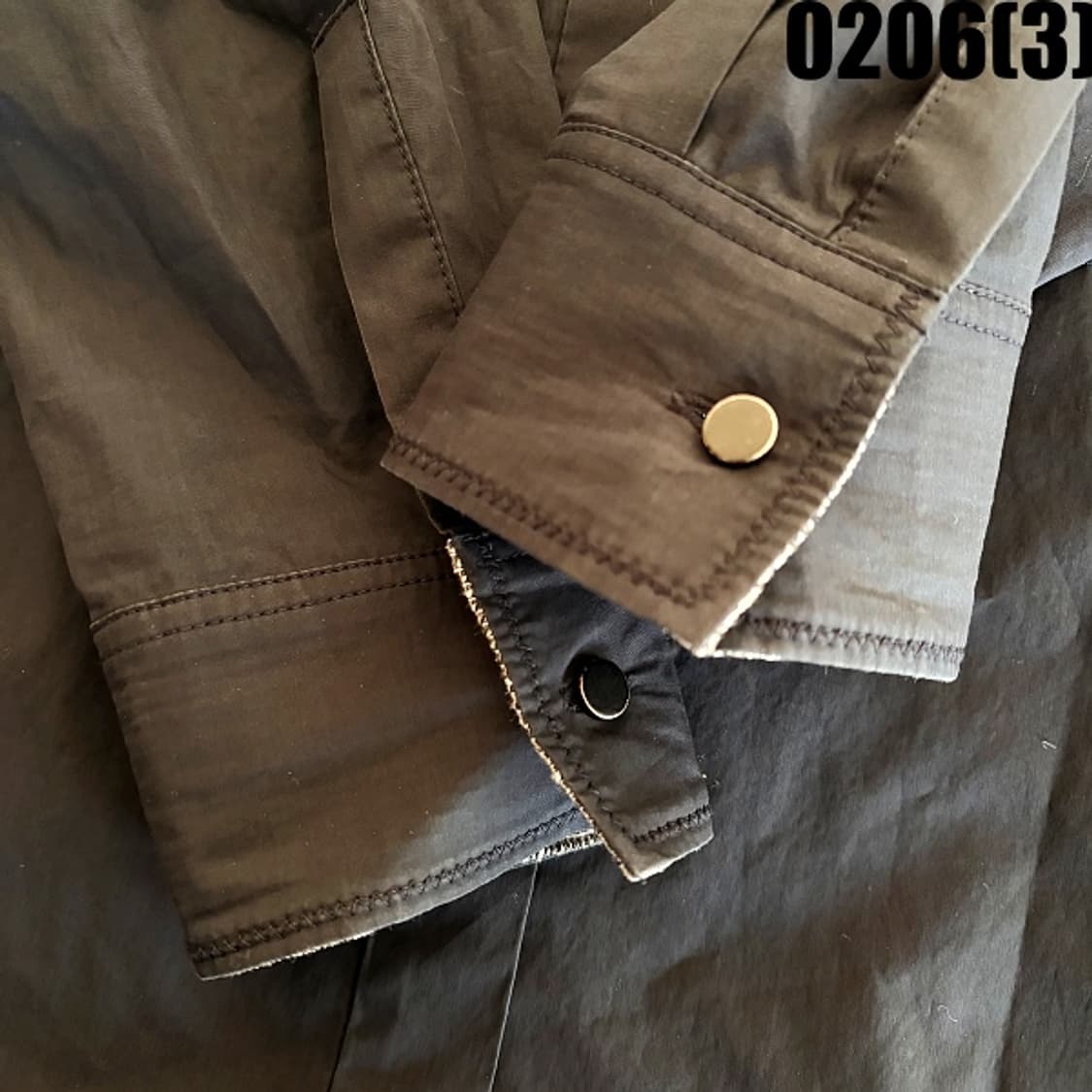 [82-94-160] SYSTEM 검정색 셔츠형 자켓 0206(3) 상품이미지3