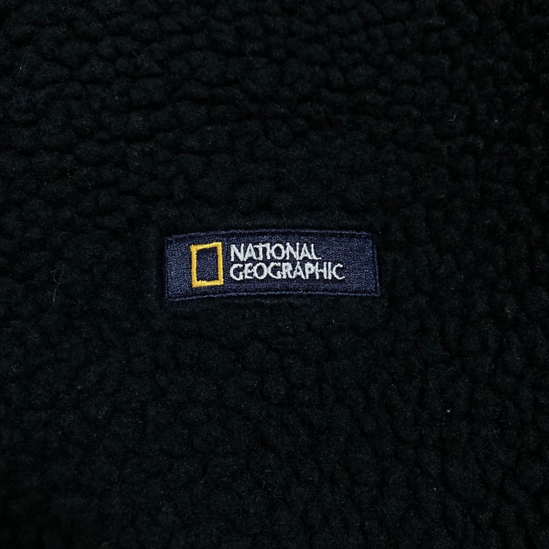 내셔널 지오그래픽 빅로고 와펜 쉐르파 맨투맨 상품이미지3