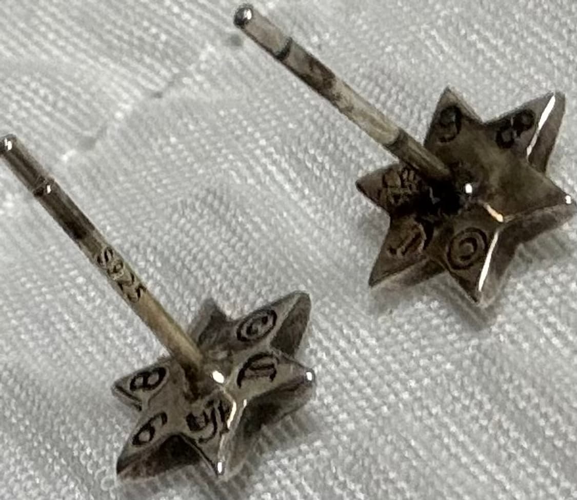 크롬하츠 스터드 이어링 한쌍 상품이미지2