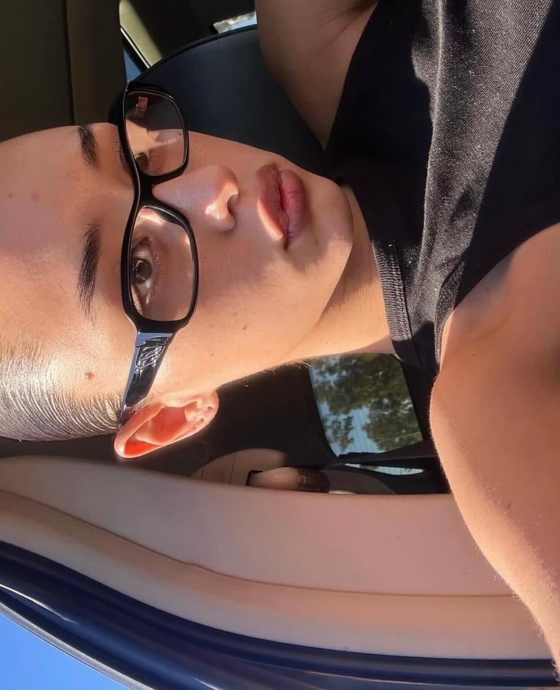 Lexxola Alba Black & Clear 안경테 상품이미지1