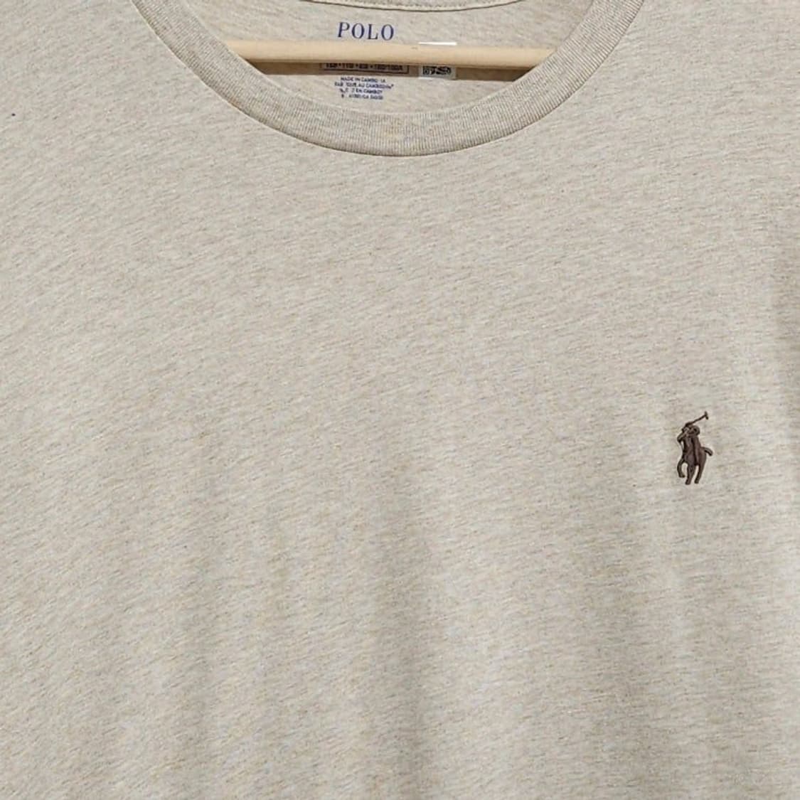 110~115 POLO 폴로 랄프로렌 반팔티 베이지 상품이미지3