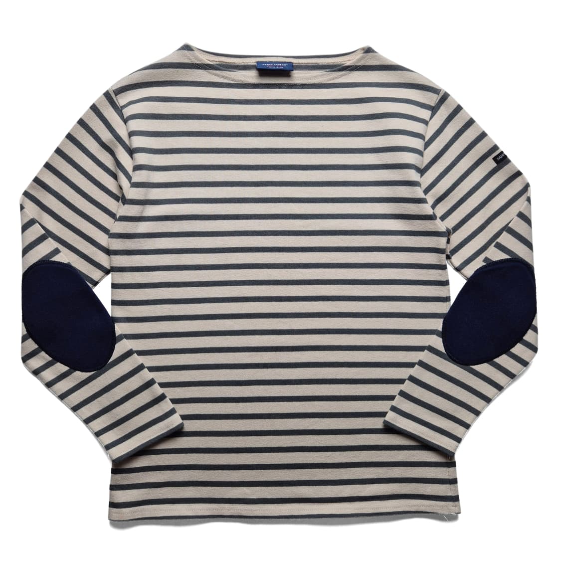 [S] 세인트제임스 엘보우패치 단가라 롱슬리브 상품이미지2