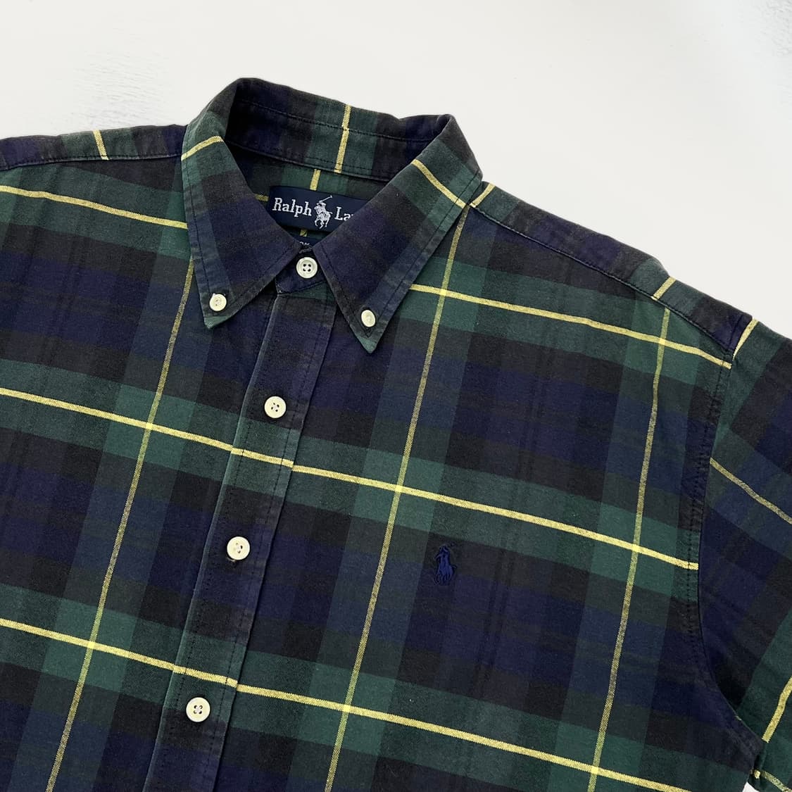 폴로 랄프로렌 빈티지 체크 셔츠 L 상품이미지4