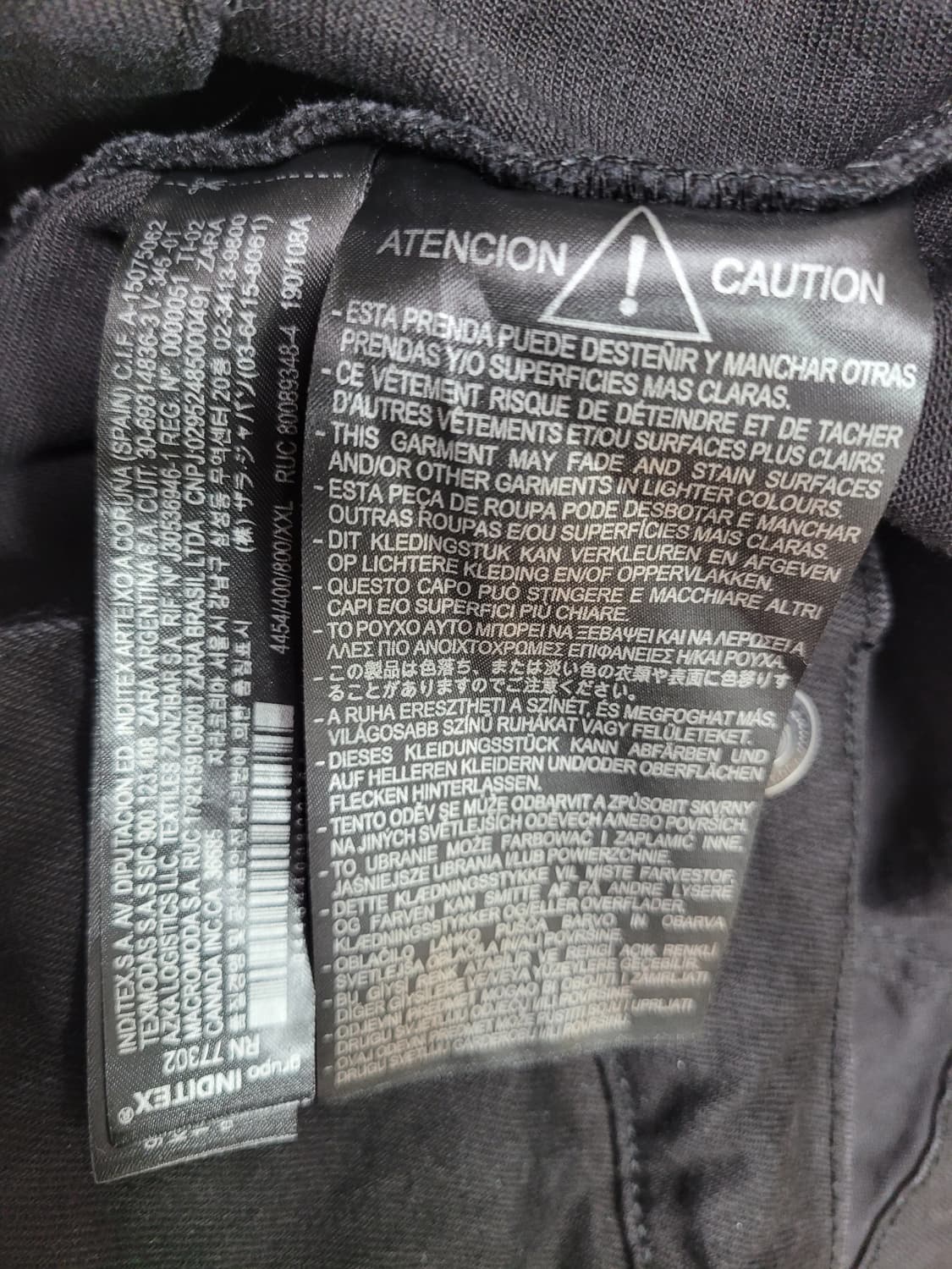 ZARA 자라 블랙 데님 자켓 상품이미지3