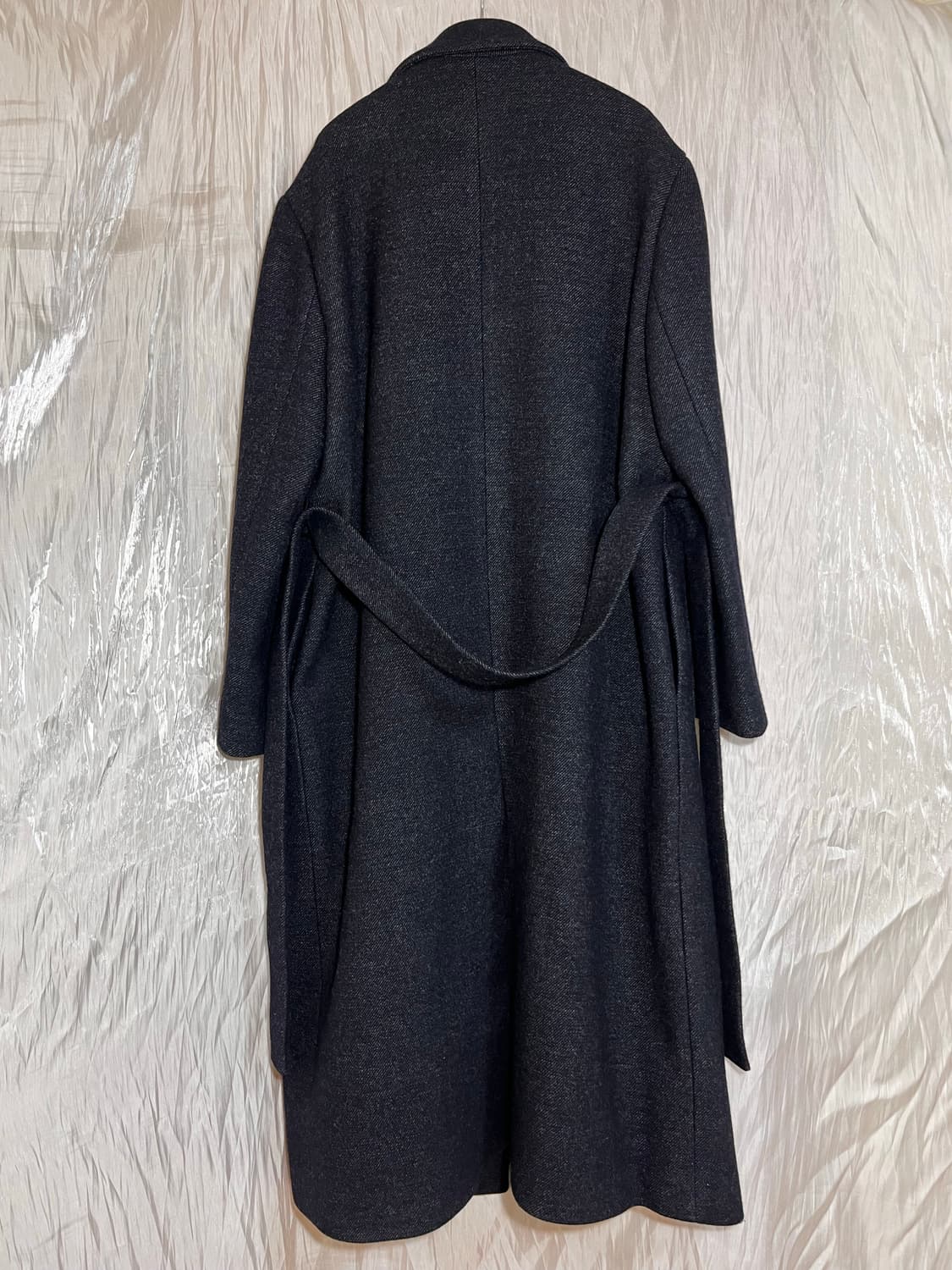 Coket 코켓 울 트윌 벨티드 코트 상품이미지3