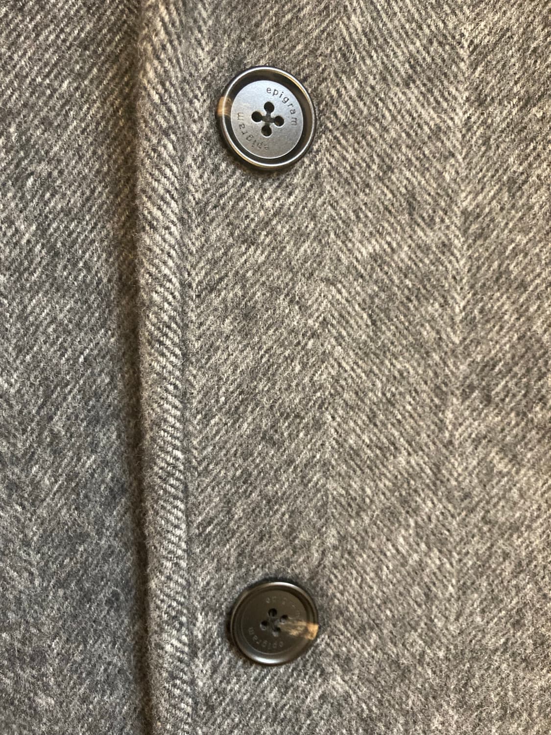 에피그램 체스터 필드 울 코트 95 상품이미지6