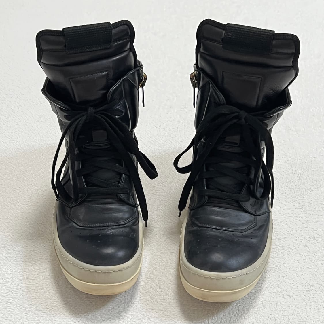 릭오웬스 13FW 지오바스켓 모노크롬 LPO 검검흰 상품이미지3