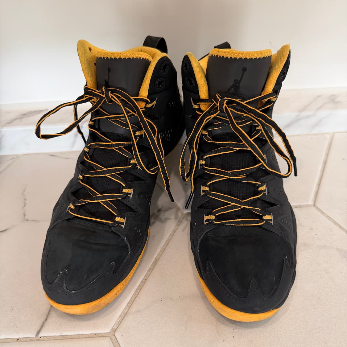 NIKE 나이키 에어조던 옐로 M10 블랙 아토믹망고 260 상품이미지2