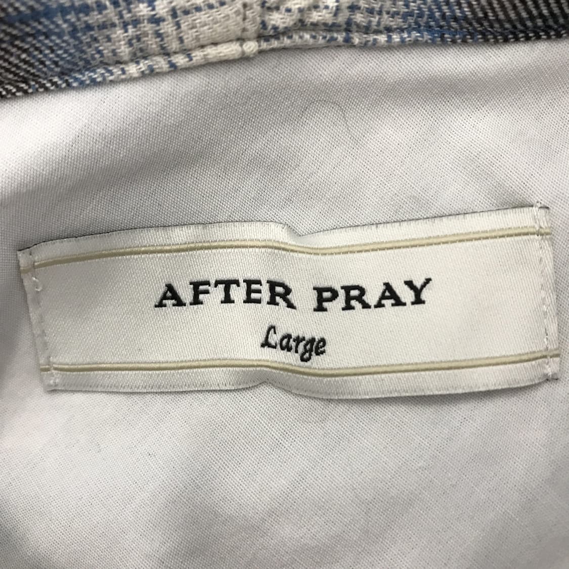 애프터프레이 웨스턴체크 후드셔츠 [L] 상품이미지5