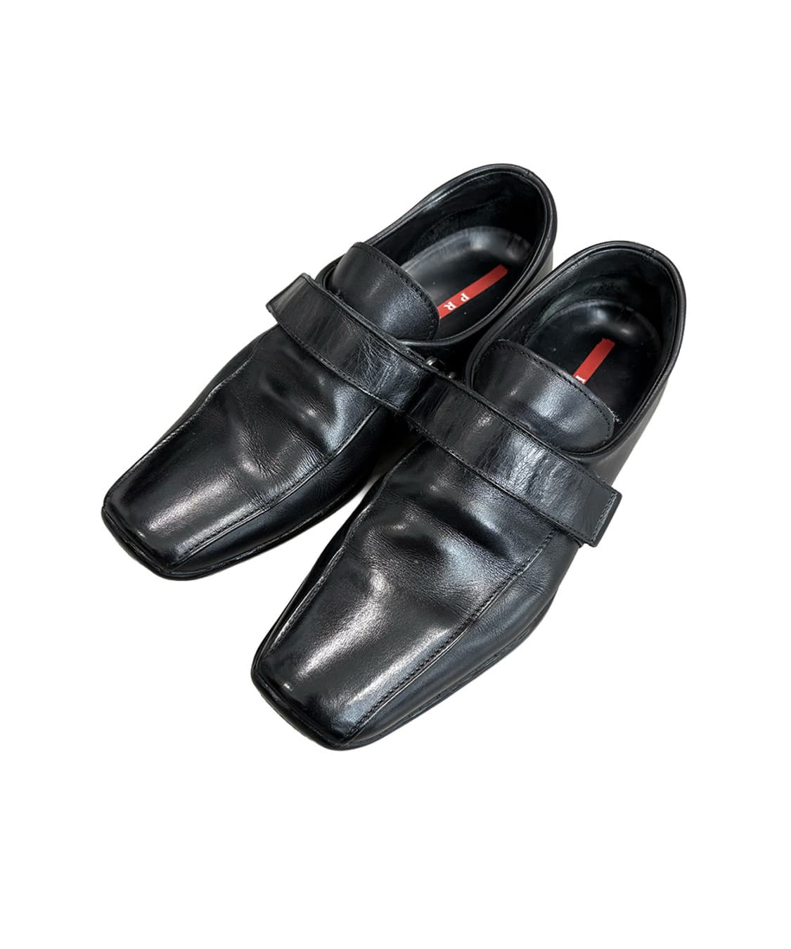 Prada Sports 프라다스포츠 벨크로 스퀘어토 더비 상품이미지1