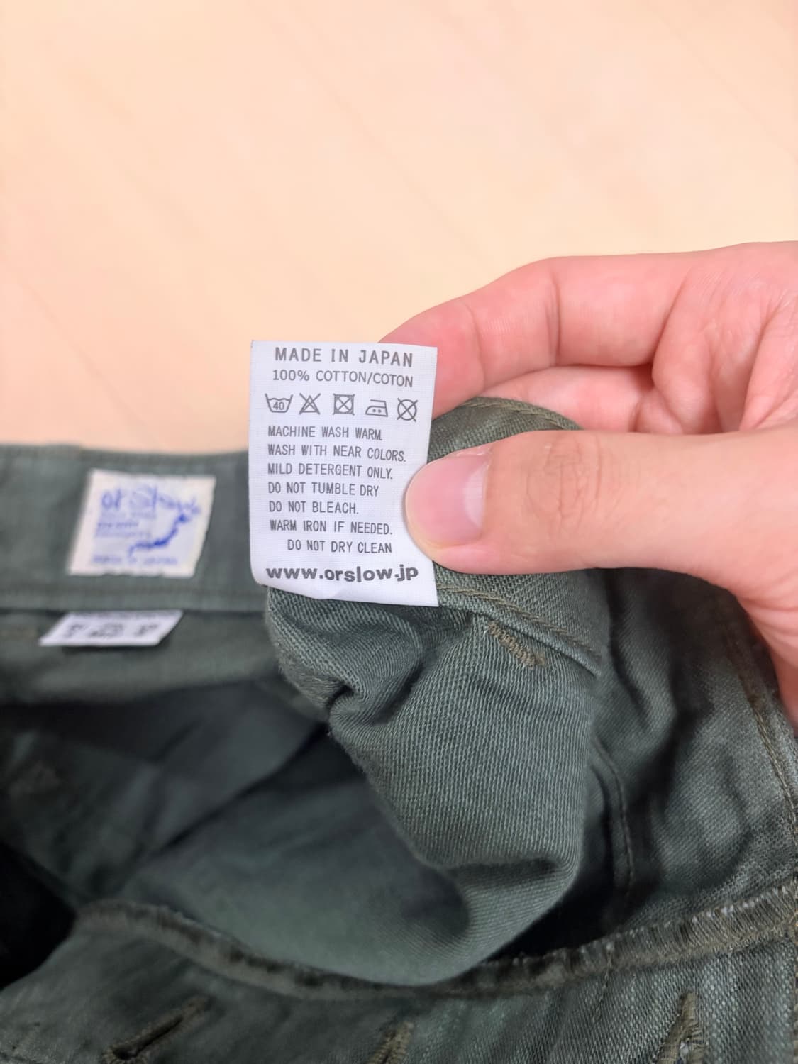 오어슬로우 퍼티그팬츠 오리지날 상품이미지3