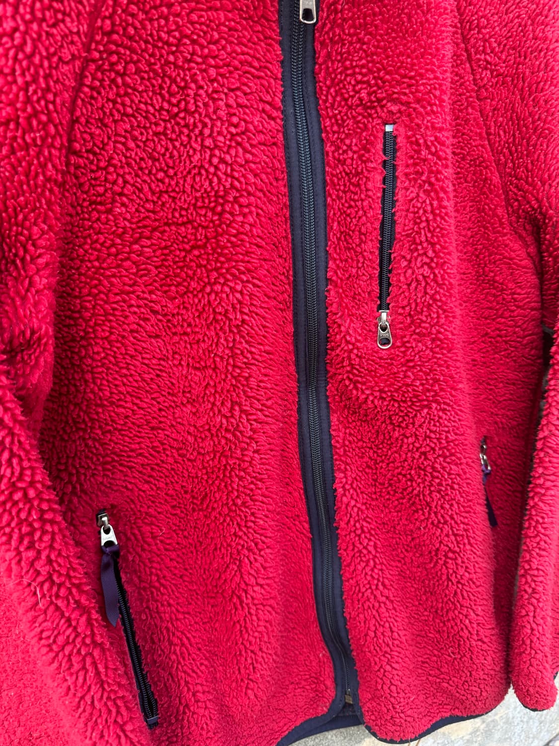 90s 파타고니아 usa 빈티지 딥 파일 집업 플리스 후리스 자켓 상품이미지5