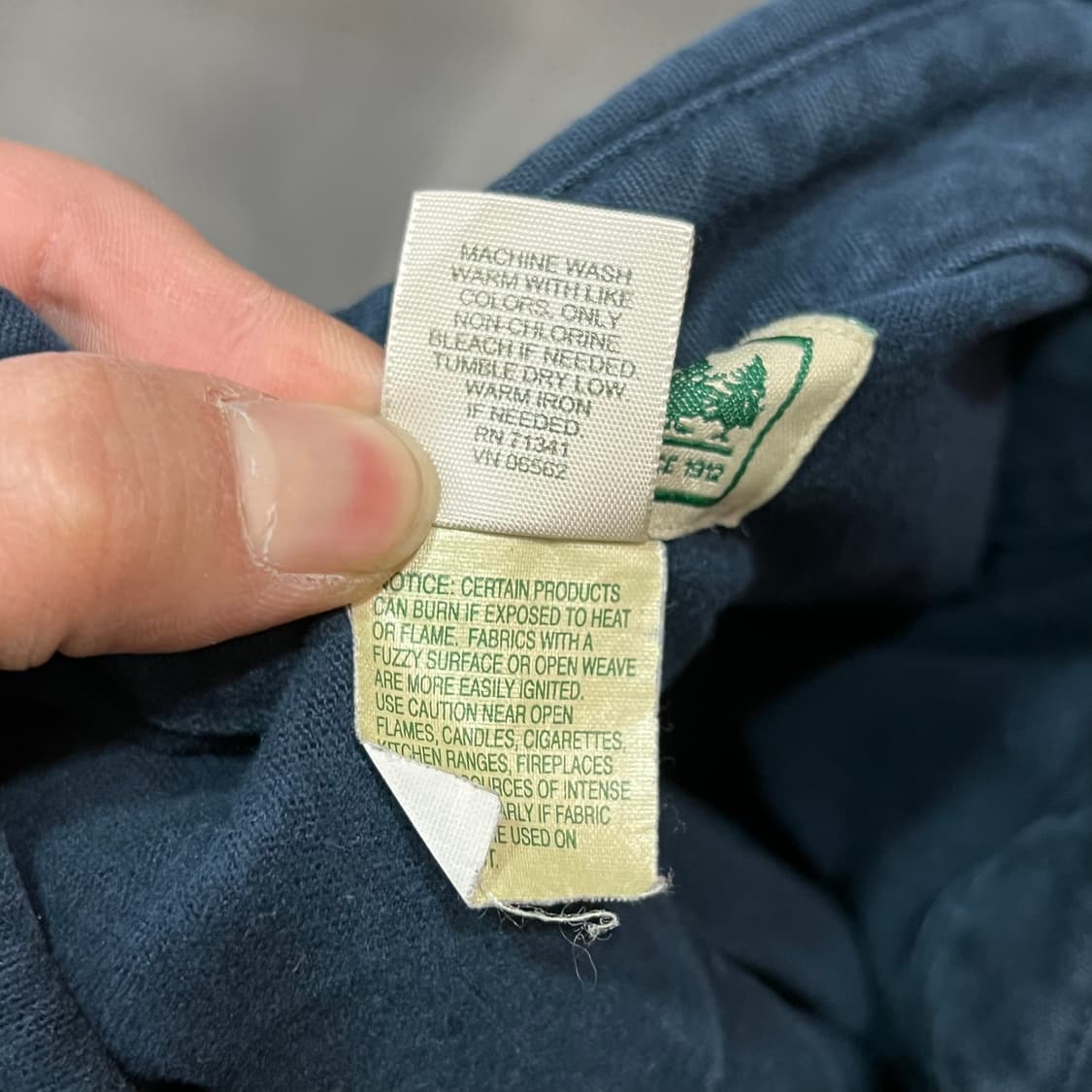  엘엘빈 워크 플란넬 셔츠 y15296 상품이미지6