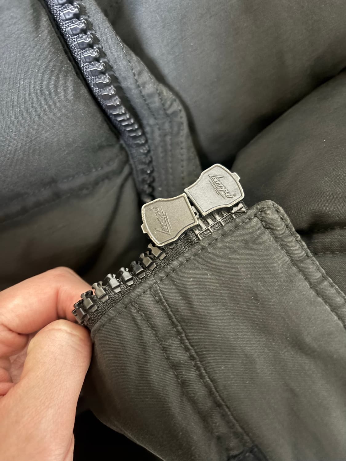 발망 견장 봄버 패딩 상품이미지4