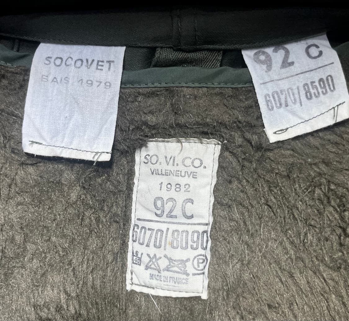 프랑스군 m-64 모즈 파카 상품이미지9