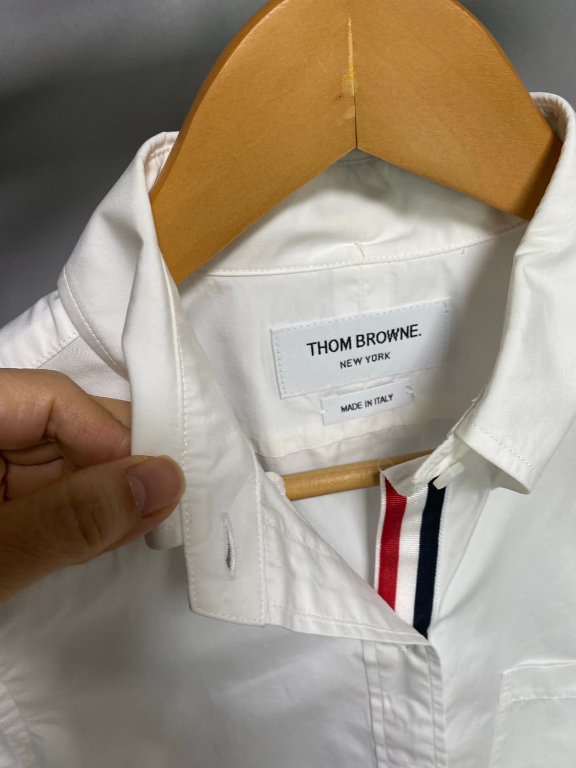 톰브라운 포플린셔츠 38 상품이미지1