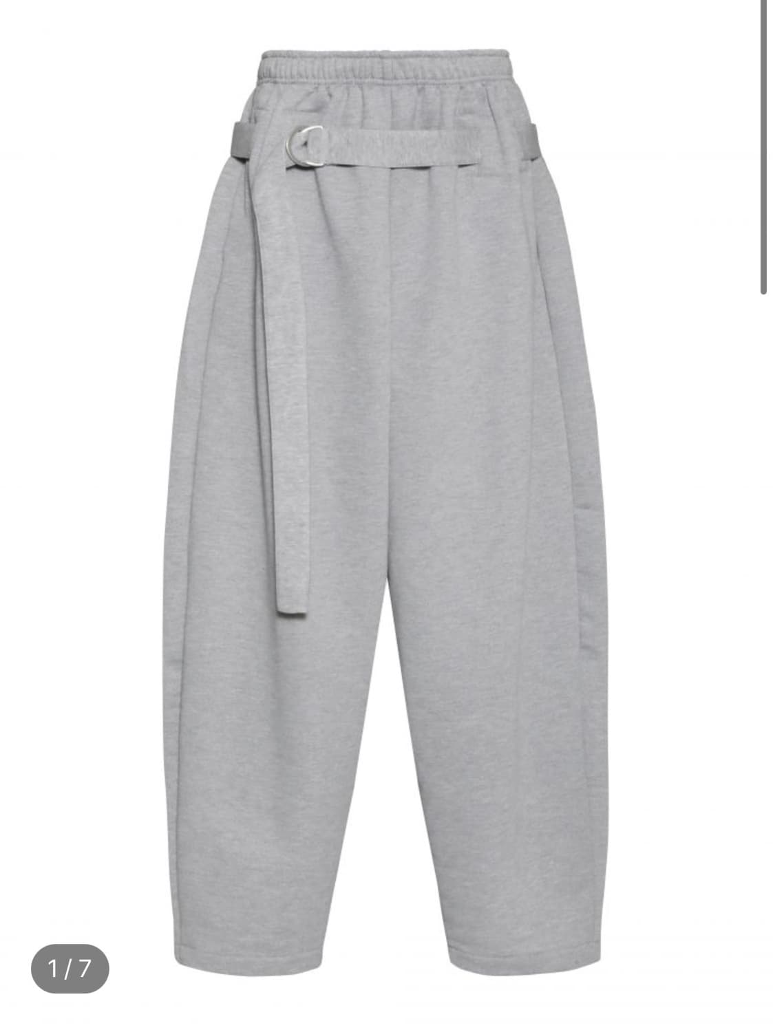 Mjd x koin seoul 벨티드 배기 스웻 팬츠 상품이미지1