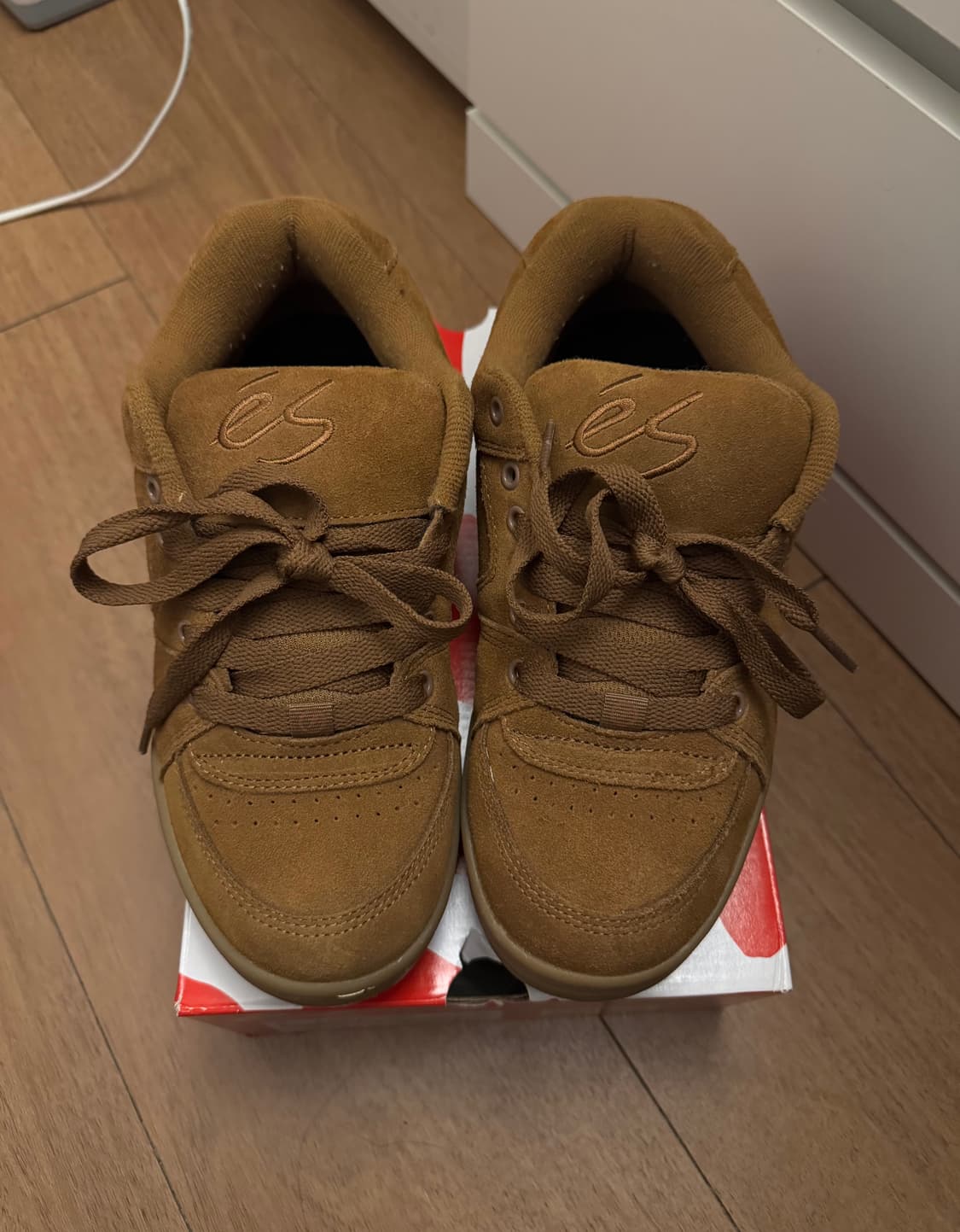 [250] es 보드화 브라운 슈즈 신발 이에스 코이세이오 상품이미지1