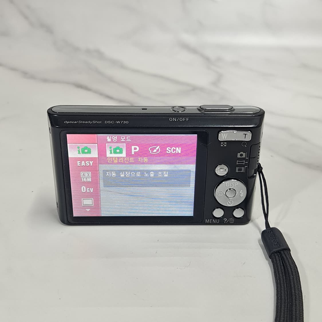 소니 사이버샷 Cyber-shot DSC-W730 빈티지 디카 상품이미지6