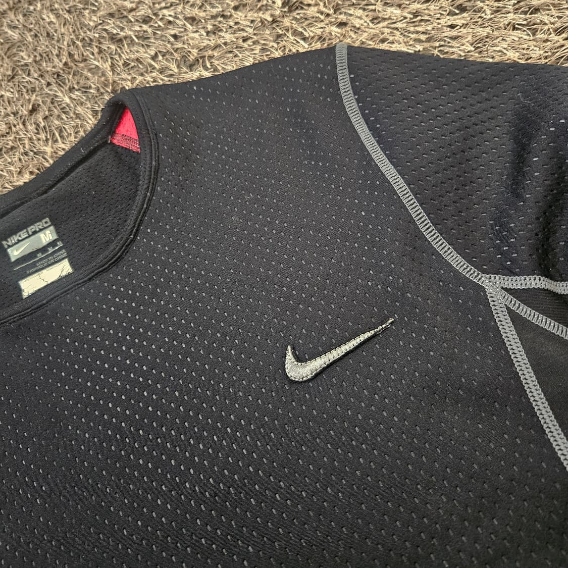 나이키(Nike) Nikepro 드라이핏 올드스쿨 매쉬드 긴팔 티셔츠  상품이미지7
