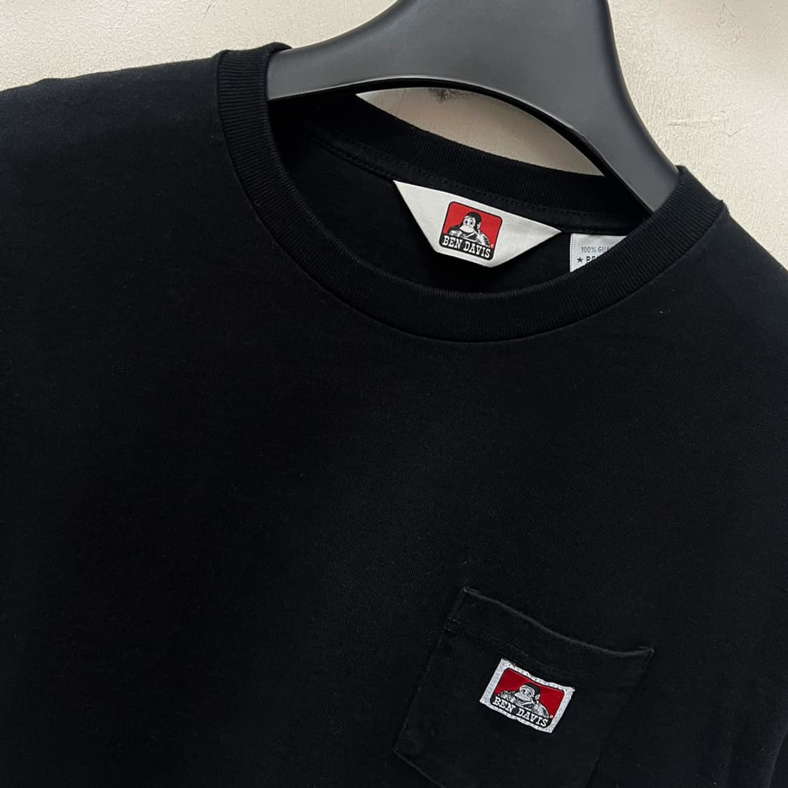 벤데이비스 화이트라벨 로고 포켓 반팔티 XL 상품이미지3