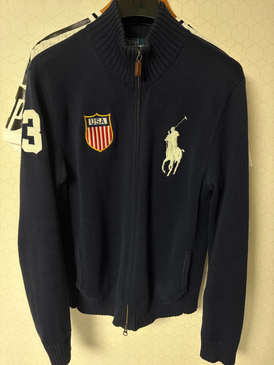 폴로 빅포니 치프키프 usa 니트집업 상품이미지1