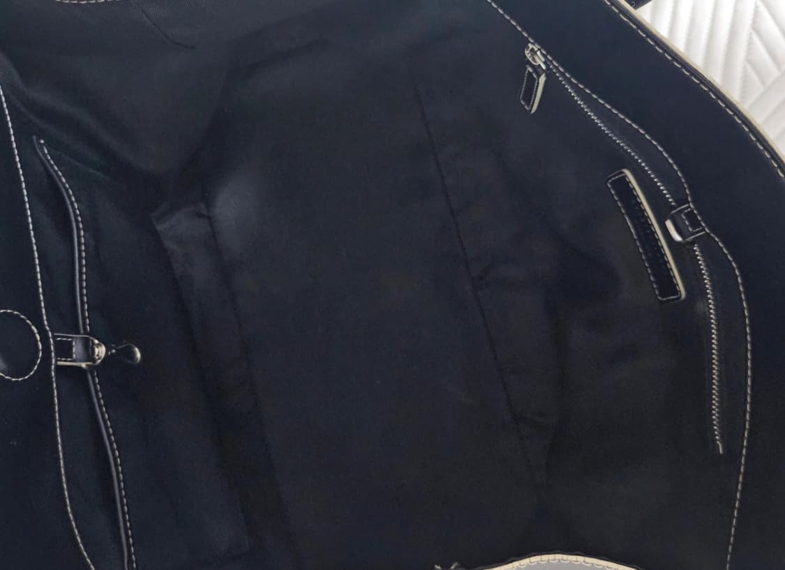 마지셔우드 보트 쇼퍼 블랙 플레인 상품이미지8