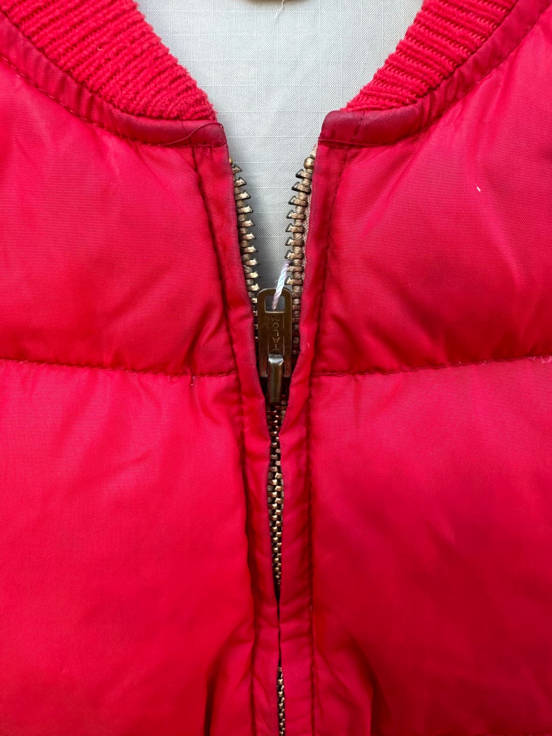 60s 에디바우어 빈티지 구스 다운 패딩 베스트 탈론 지퍼 조끼 46 상품이미지5