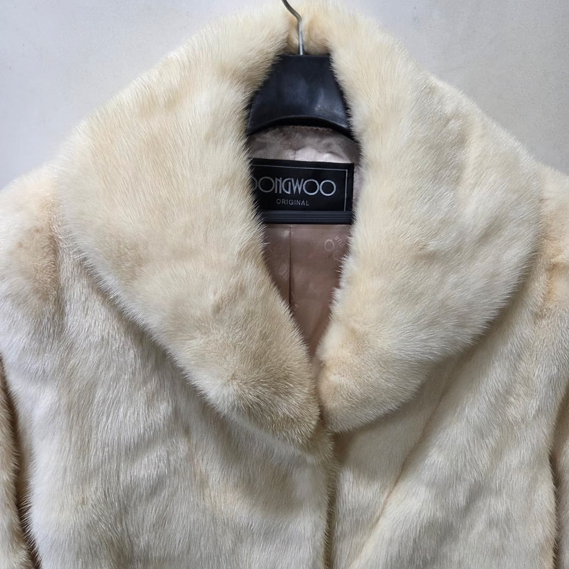 동우모피 아이보리 밍크 코트 상품이미지2