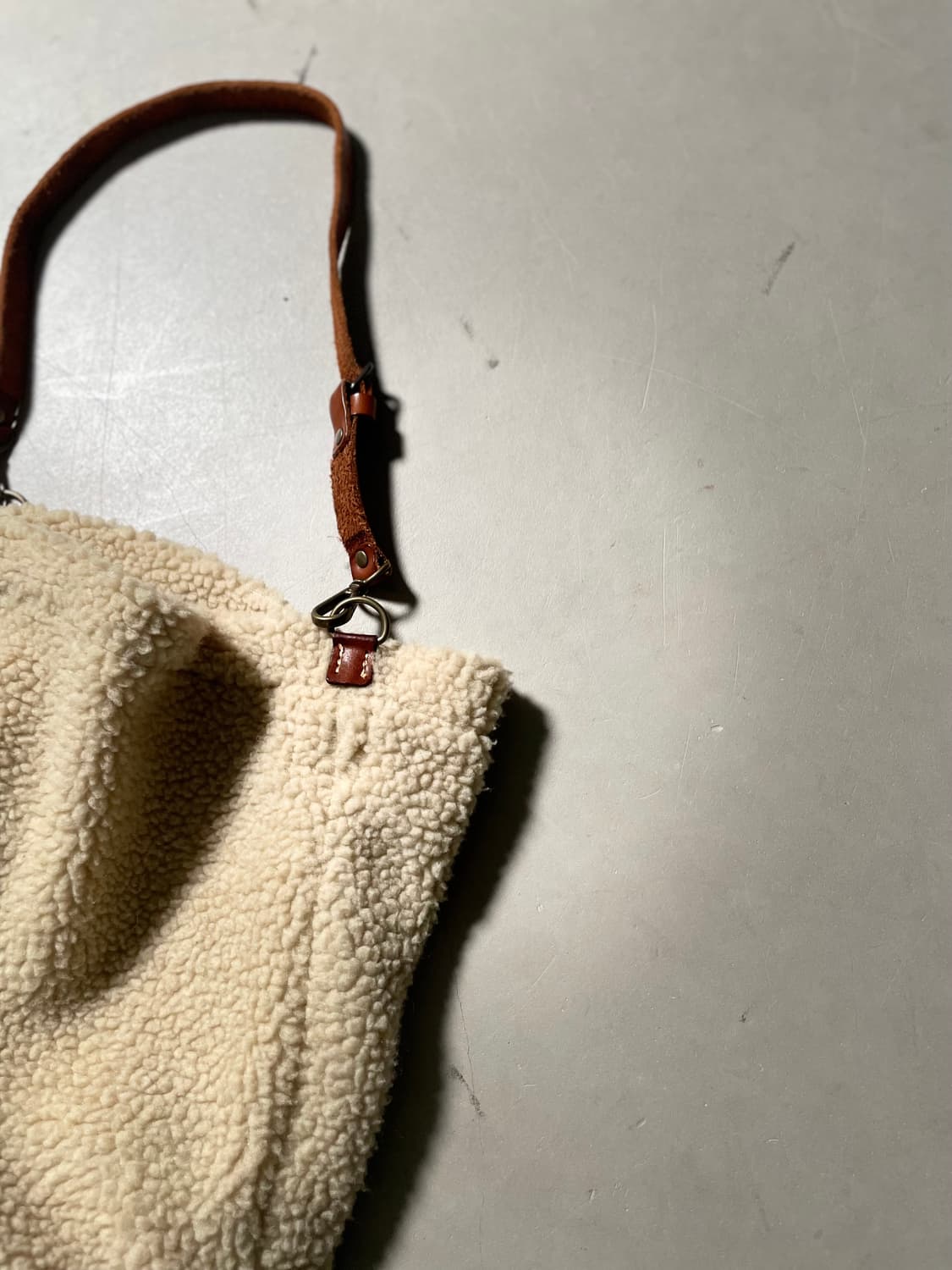 H•d One-Off : Sherpa Fabric Tote Bag 상품이미지2