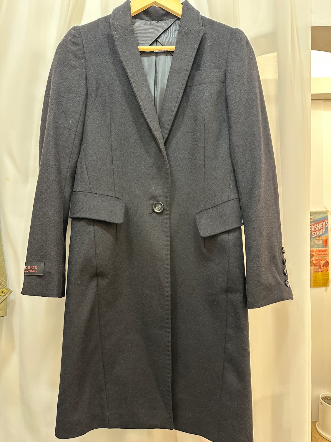 잇미샤 야크헤어 롱코트 79-85 상품이미지1