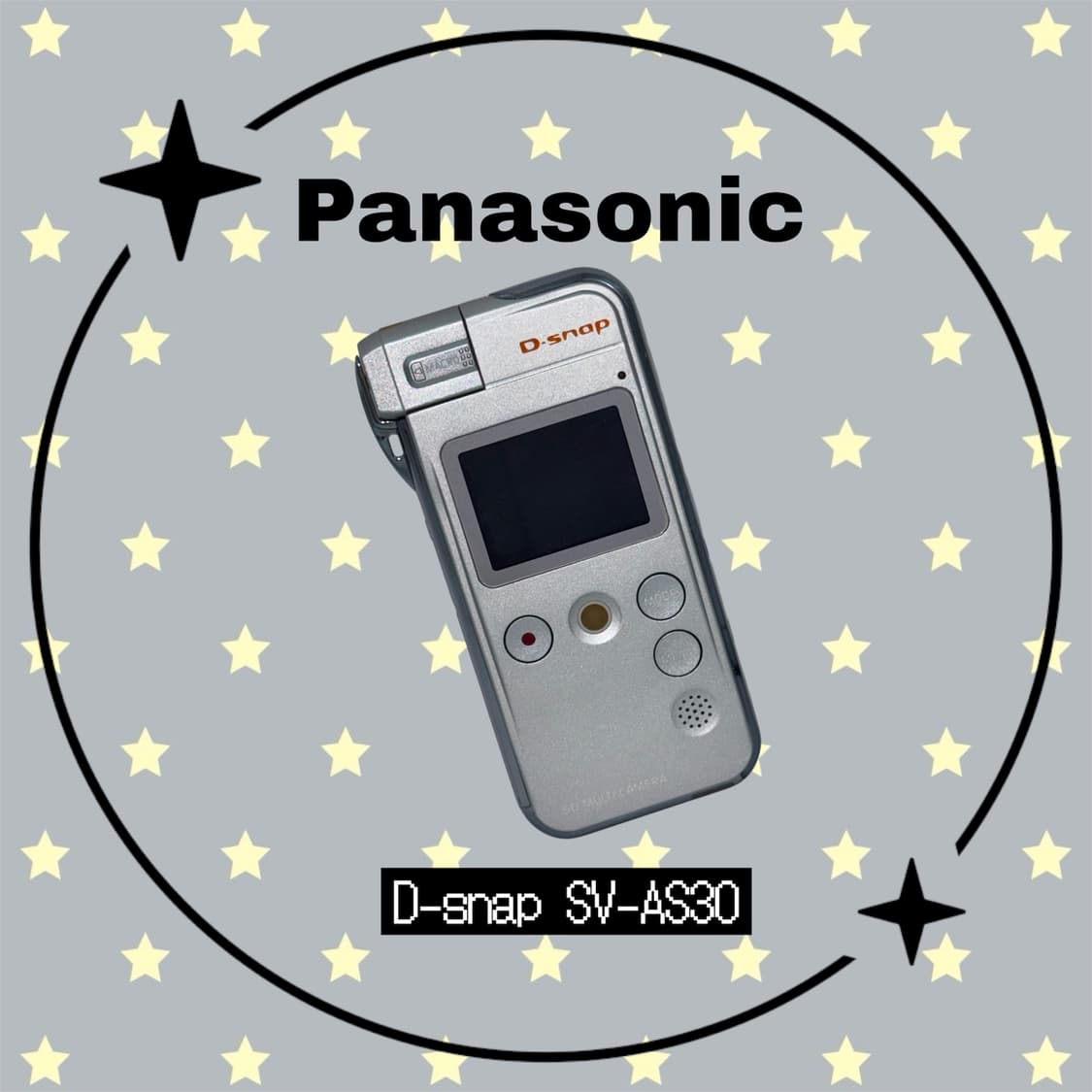 (셀카 가능) 파나소닉 디스냅 sv-as30 빈티지디카 디지털카메라 상품이미지1